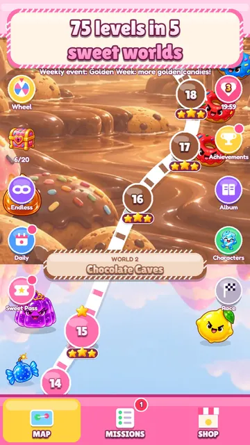 Level map